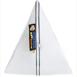 Bubble Bag Dude Heavy Duty Triangular Herbal Extractor Zippered Filter Bag(5Gal)